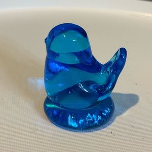 Vintage Leo Ward Terra Studios blue bird Bluebird of Happiness 1996 Signed (#4)